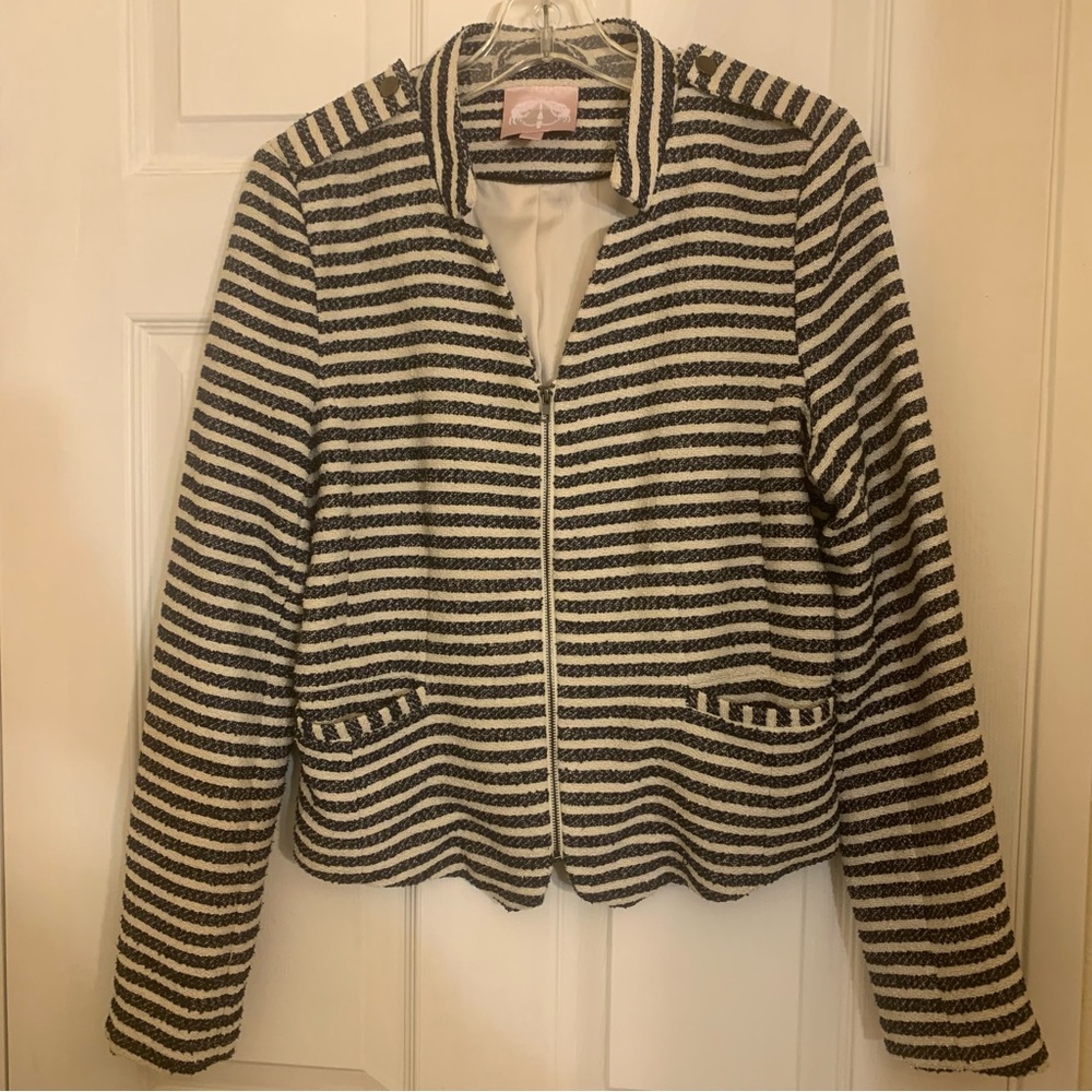 ROMEO & JULIET COUTURE striped jacket